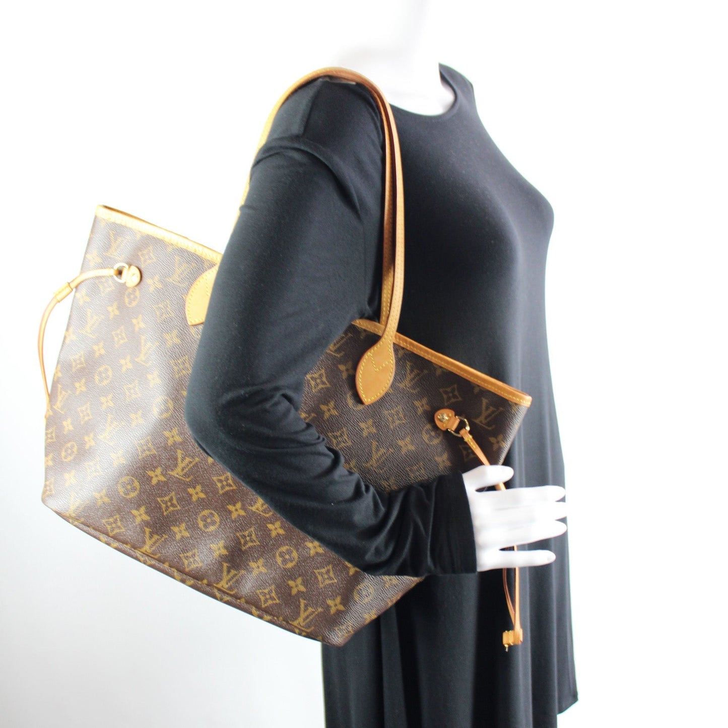 Neverfull w/Wallet MM Monogram