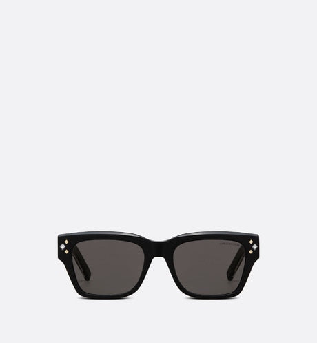 CD Diamond S2I • Black Rectangular Sunglasses