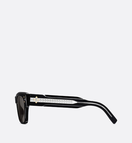 CD Diamond S2I • Black Rectangular Sunglasses