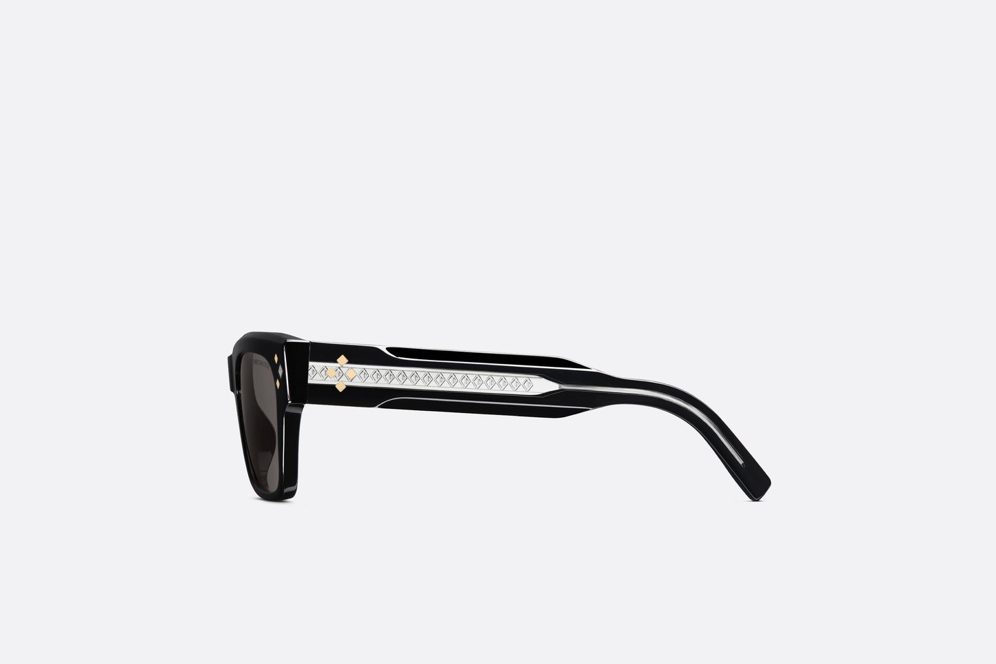 CD Diamond S2I • Black Rectangular Sunglasses