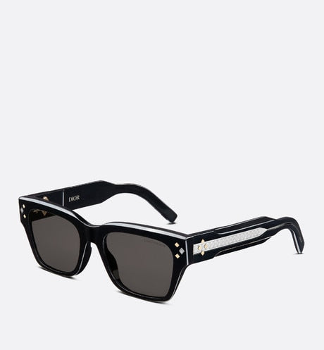 CD Diamond S2I • Black Rectangular Sunglasses