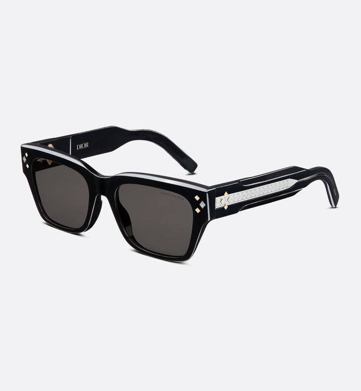 CD Diamond S2I • Black Rectangular Sunglasses
