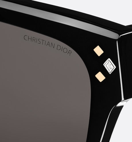 CD Diamond S2I • Black Rectangular Sunglasses