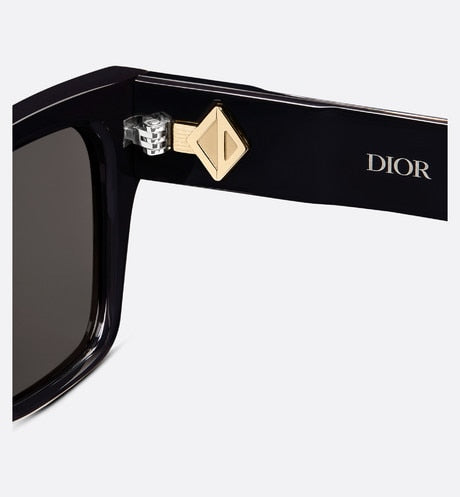 CD Diamond S2I • Black Rectangular Sunglasses