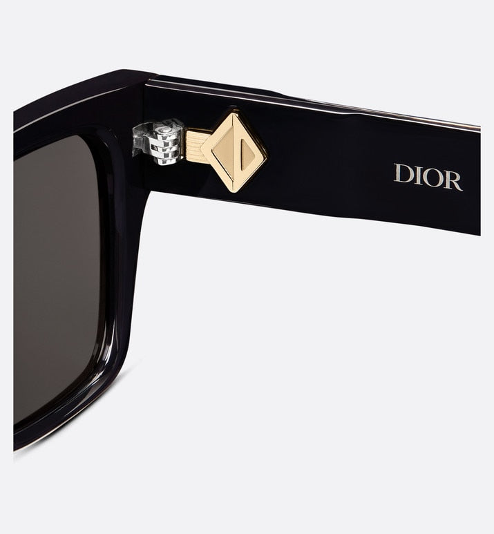 CD Diamond S2I • Black Rectangular Sunglasses