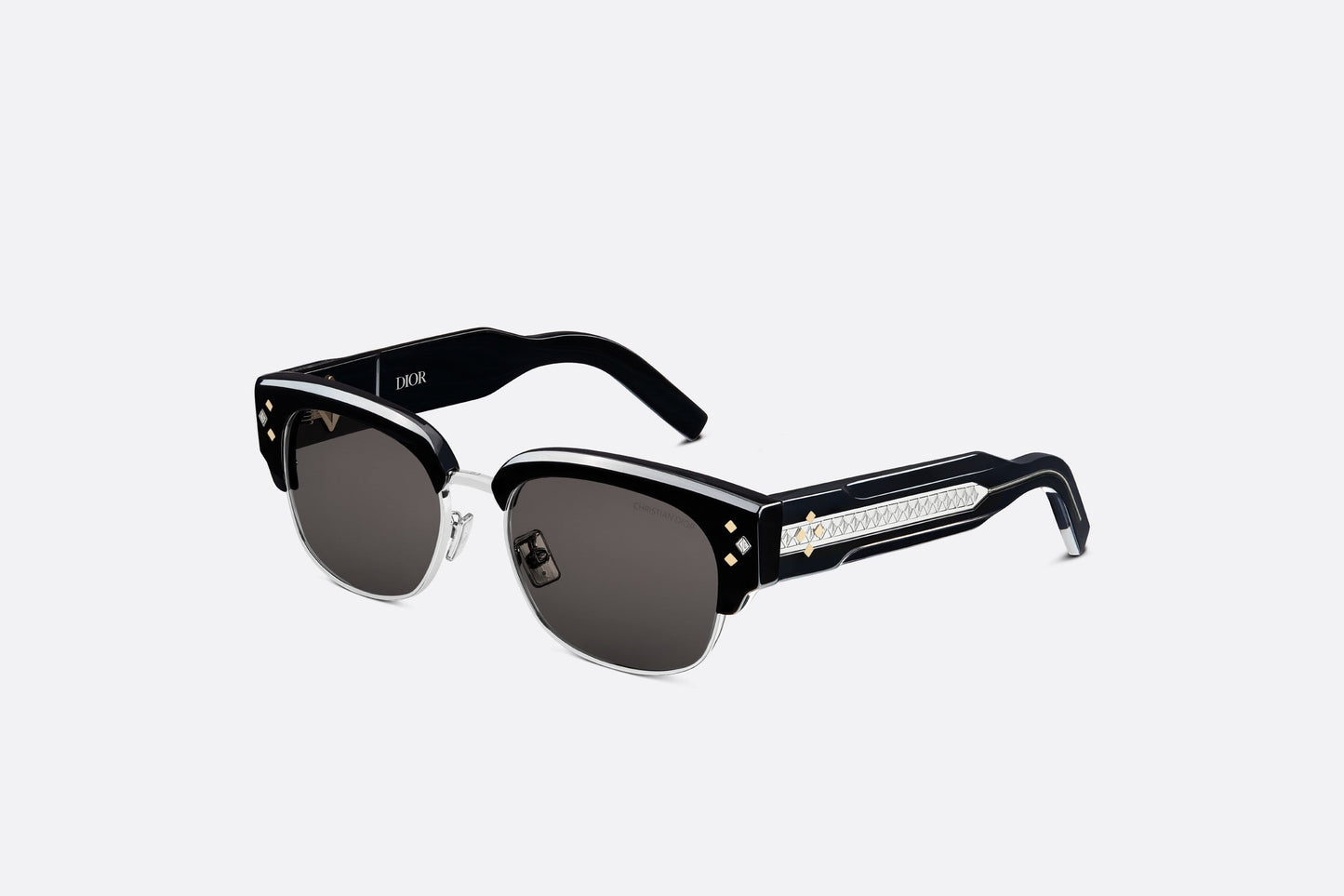 CD Diamond C1U • Black Clubmaster Sunglasses