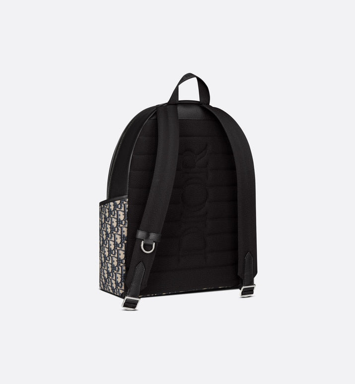 Dior Explorer Backpack • Beige and Black Dior Oblique Jacquard