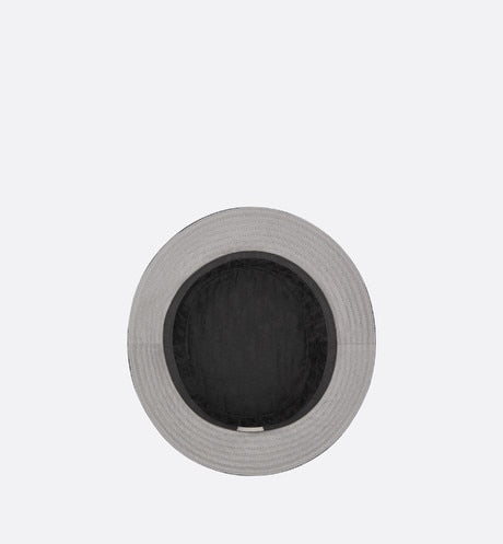 'Christian Dior Atelier' Bucket Hat • Black Cotton Canvas