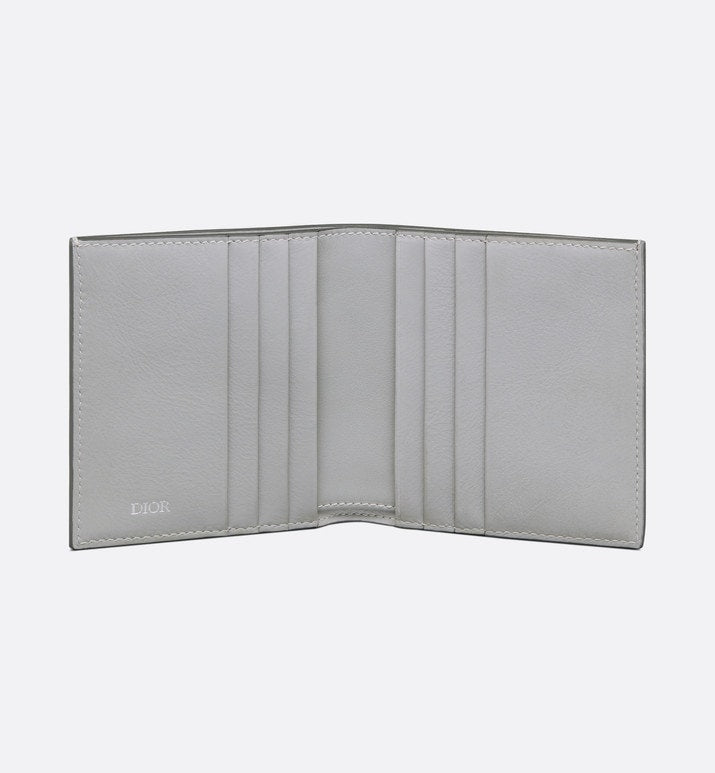 Vertical Wallet • Dior Gray CD Diamond Canvas