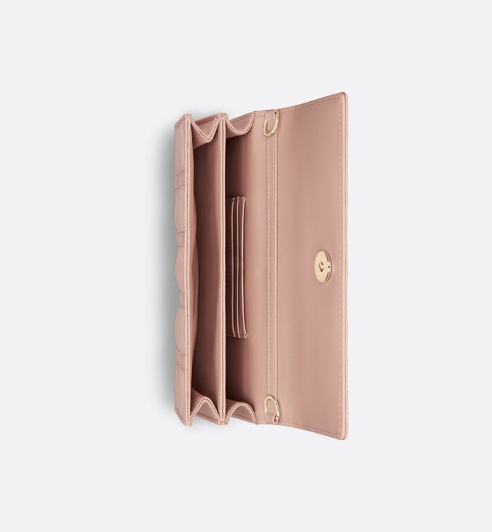 Miss Dior Mini Bag • Rose Des Vents Cannage Lambskin