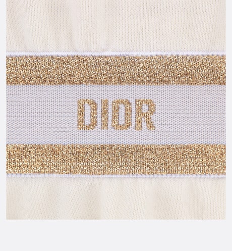 Kid's Short Skater Dress • Ivory Cotton-Blend Fleece