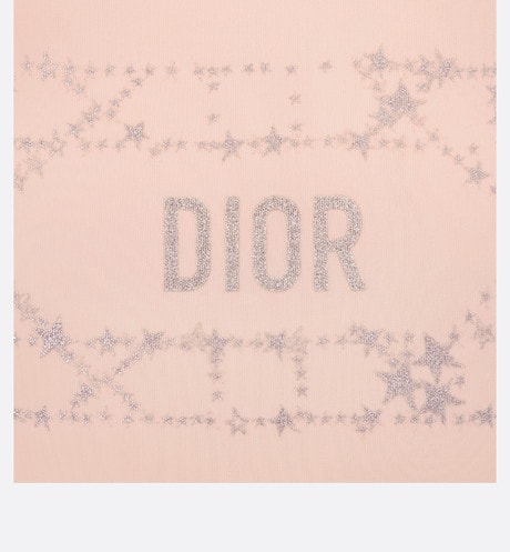 Kid's One-Piece Swimsuit • Pale Pink Technical Fabric with Pale Gold-Tone Cannage Motif