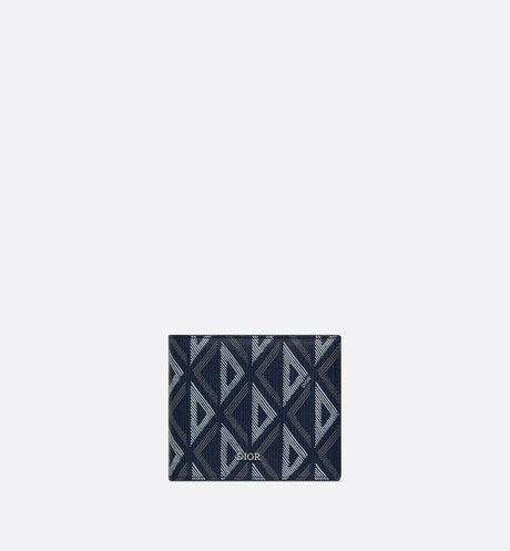 Wallet • Navy Blue CD Diamond Canvas