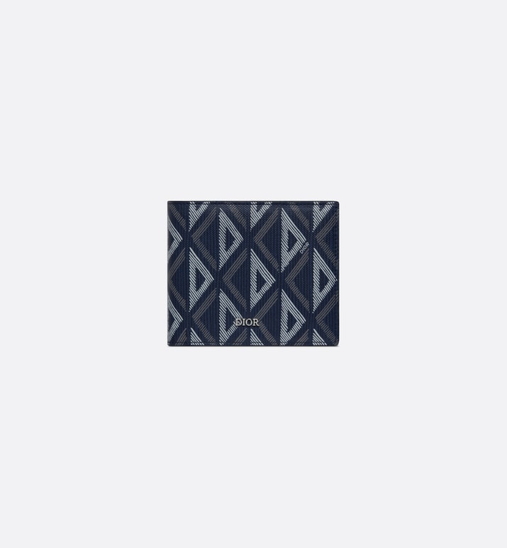 Wallet • Navy Blue CD Diamond Canvas