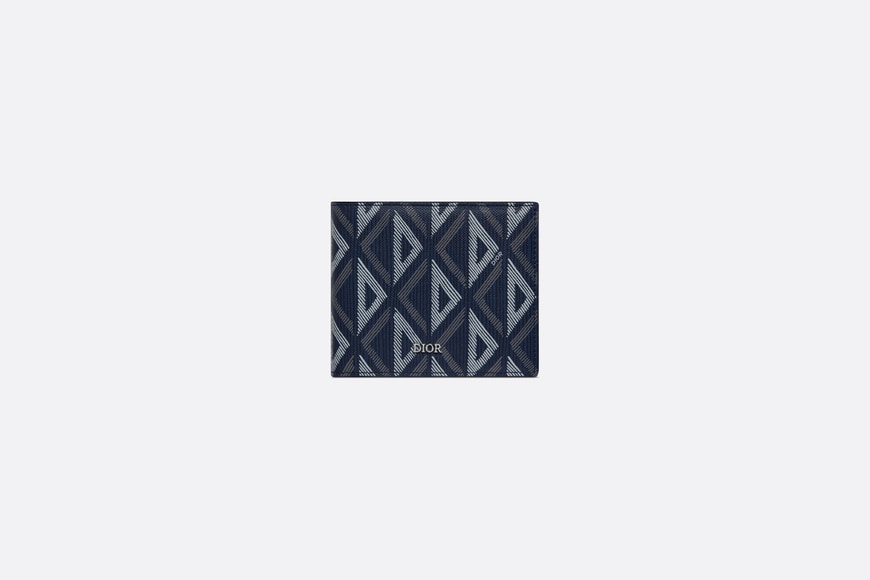 Wallet • Navy Blue CD Diamond Canvas