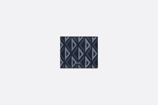 Wallet • Navy Blue CD Diamond Canvas