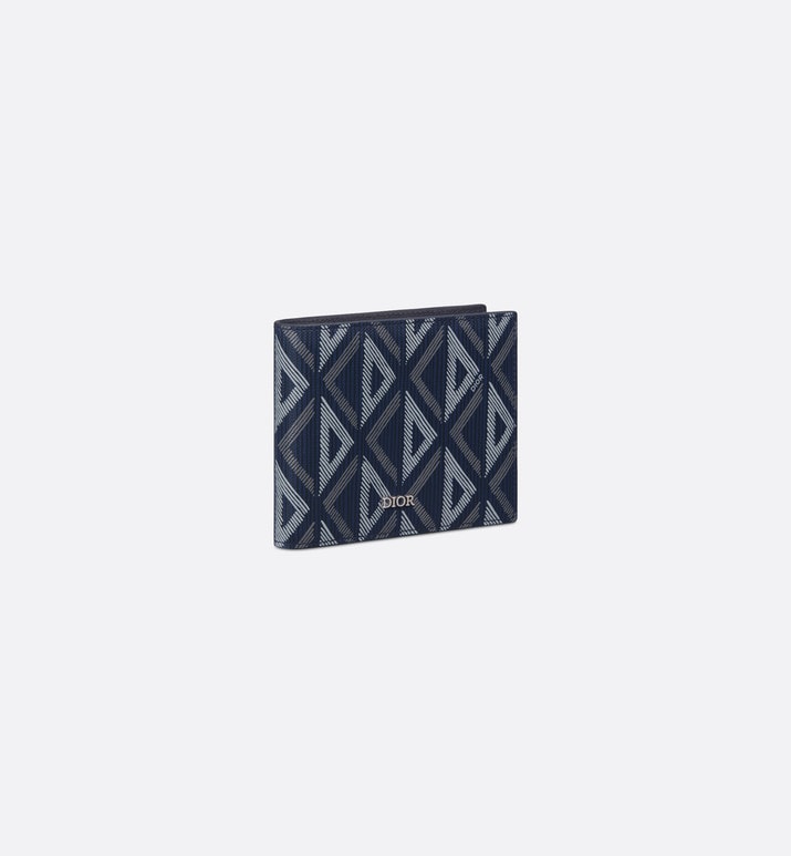 Wallet • Navy Blue CD Diamond Canvas