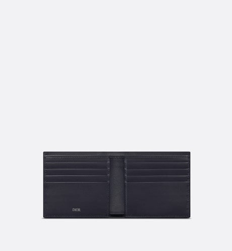 Wallet • Navy Blue CD Diamond Canvas