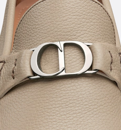 Loafer • Beige Grained Calfskin