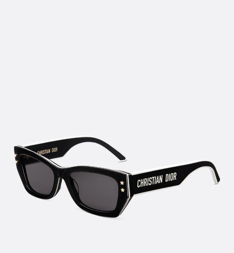 DiorPacific S2U • Black Rectangular Sunglasses