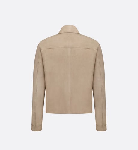 Zipped Blouson • Beige Lambskin