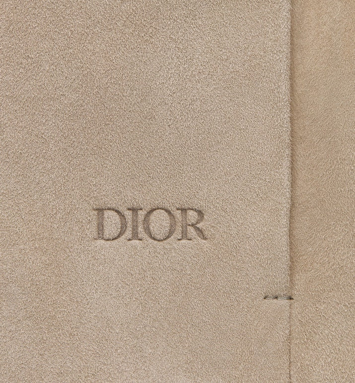 Zipped Blouson • Beige Lambskin