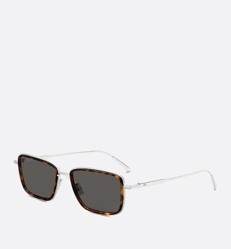 DiorBlackSuit S9U • Gray Rectangular Sunglasses
