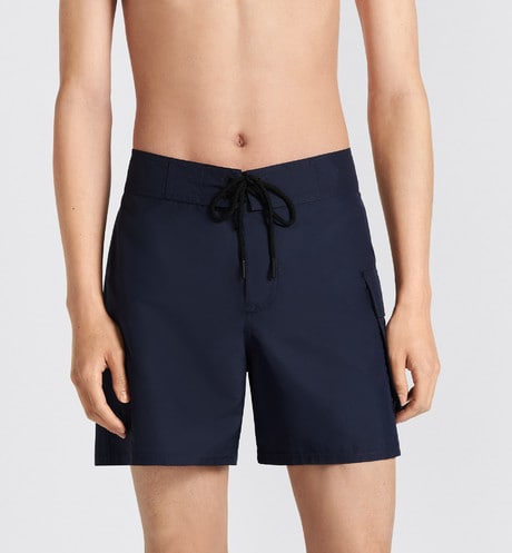 Swim Shorts • Navy Blue Technical Fabric