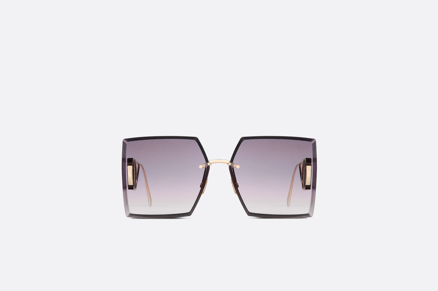 30Montaigne S7U • Purple-to-Pink Gradient Square Sunglasses