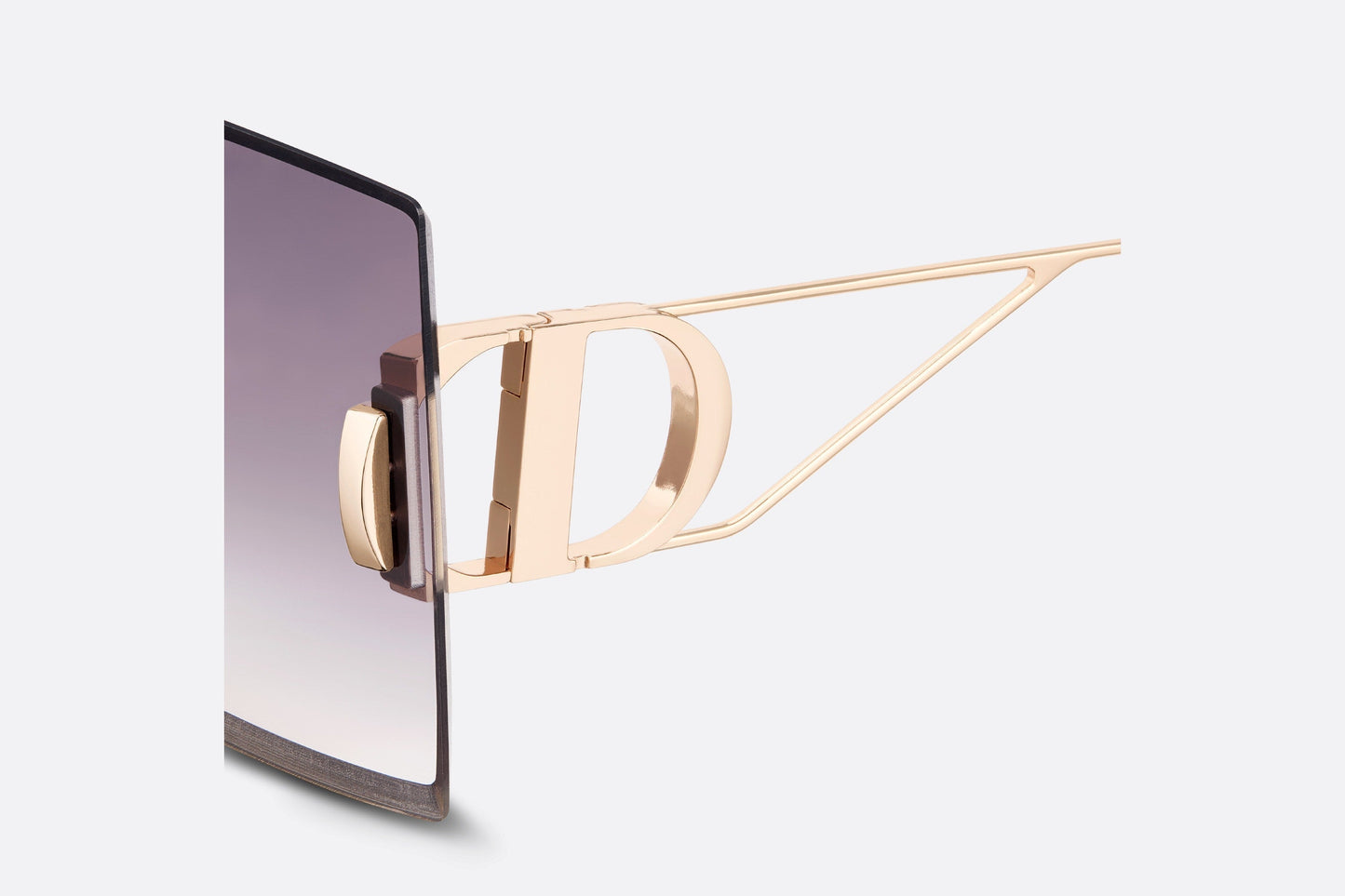 30Montaigne S7U • Purple-to-Pink Gradient Square Sunglasses