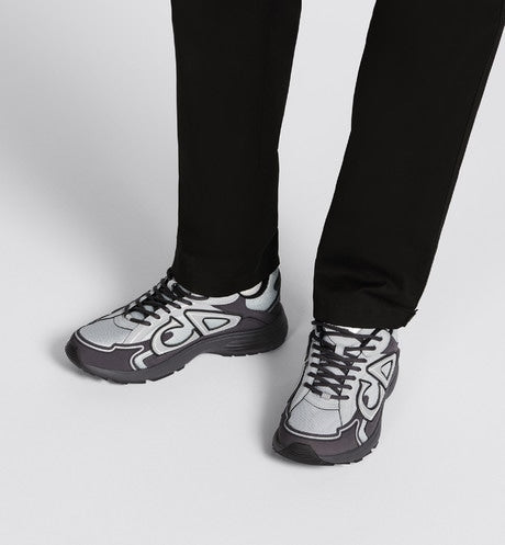 B30 Sneaker • Gray Mesh with Anthracite and Gray Technical Fabric