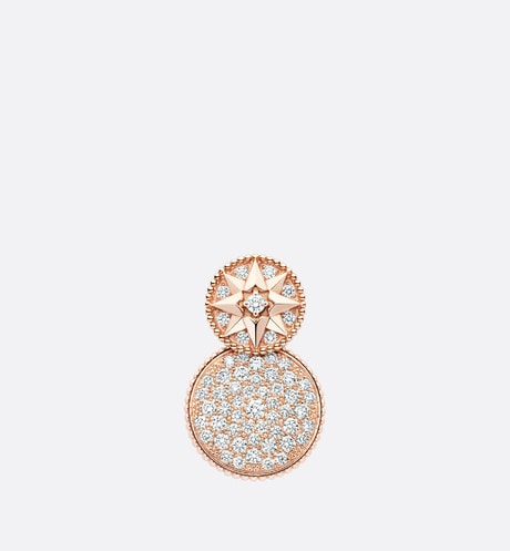 Rose Des Vents Earring • Pink Gold and Diamonds