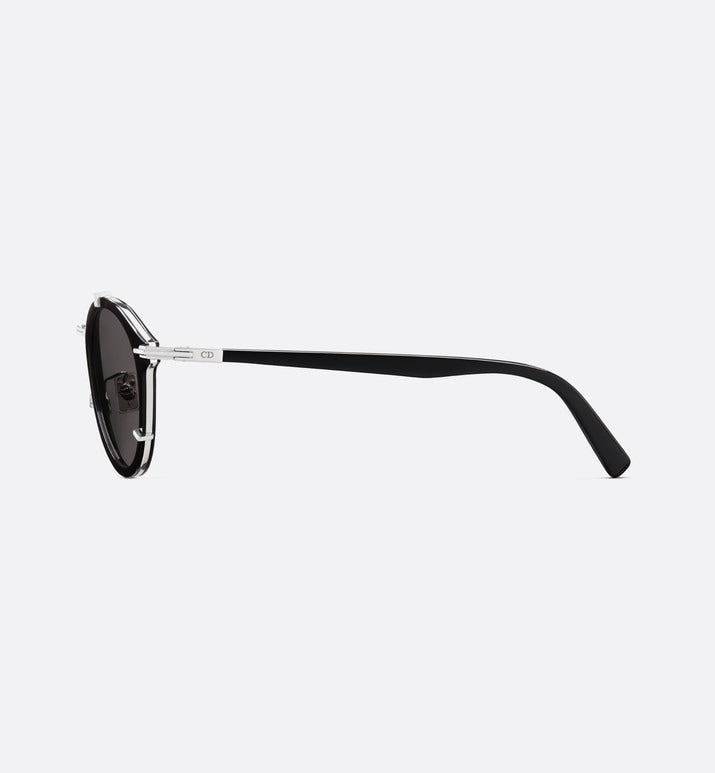DiorBlackSuit R7U BioAcetate • Black Pantos Sunglasses