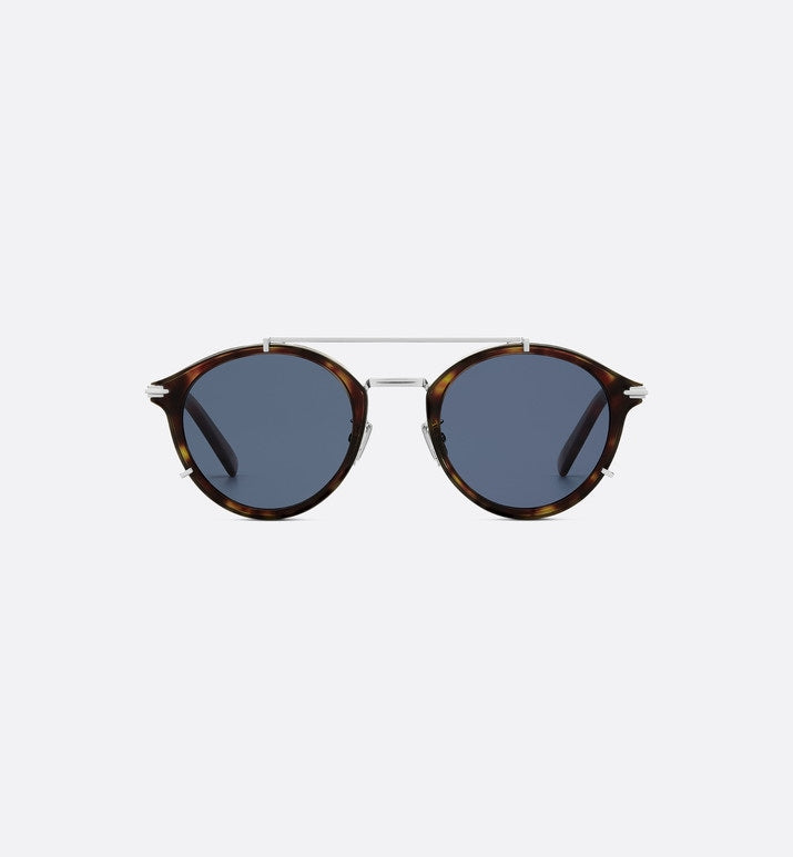 DiorBlackSuit R7U BioAcetate • Brown Tortoiseshell-Effect Pantos Sunglasses