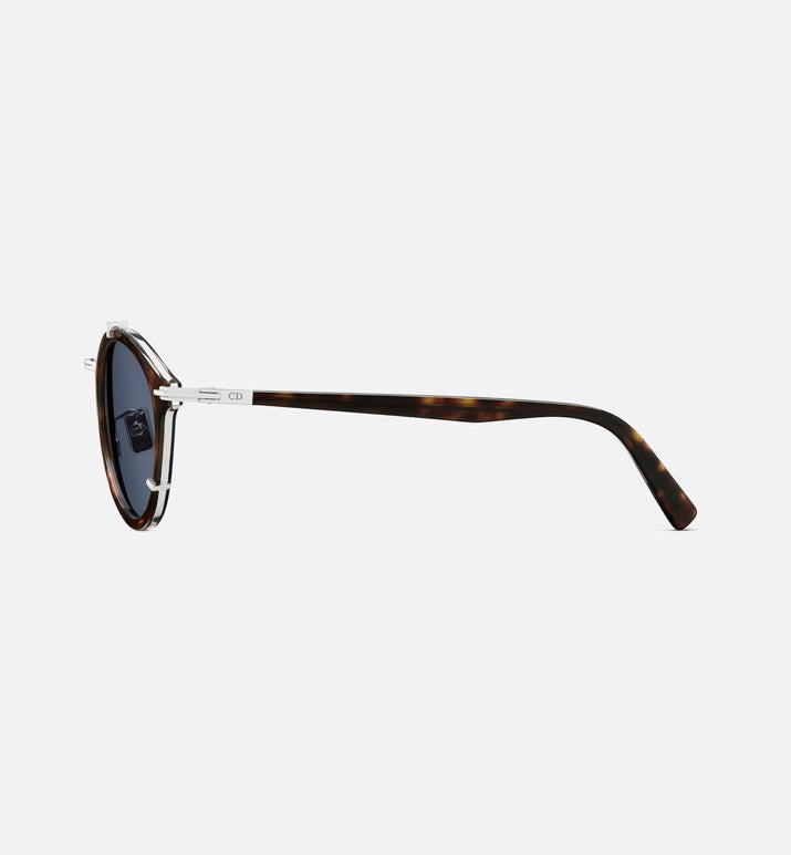 DiorBlackSuit R7U BioAcetate • Brown Tortoiseshell-Effect Pantos Sunglasses