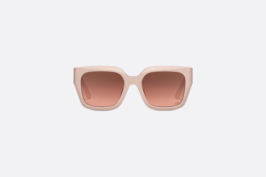 30Montaigne S8U • Beige-Pink Square Sunglasses