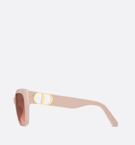 30Montaigne S8U • Beige-Pink Square Sunglasses