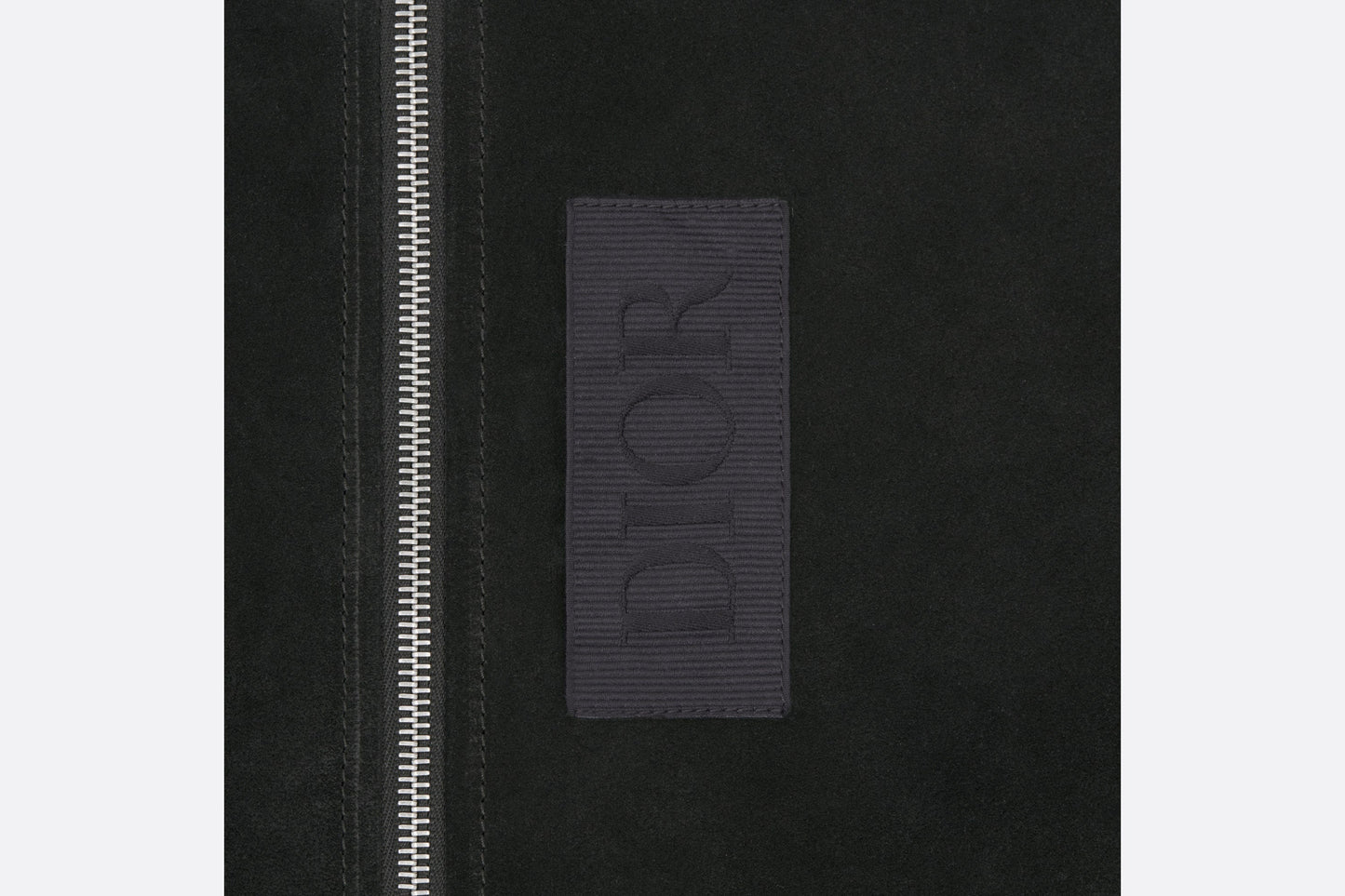 Zipped Varsity Blouson • Black Calfskin