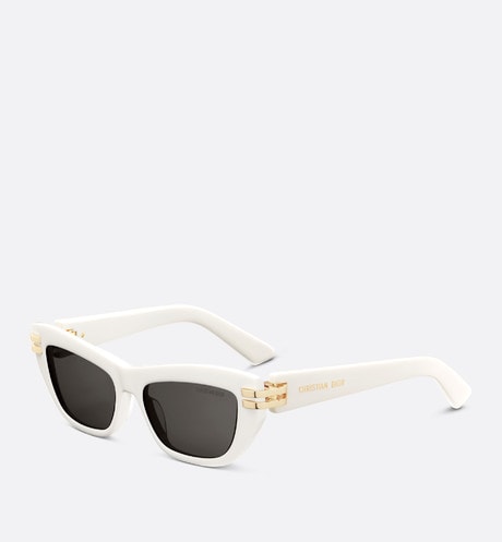 CDior B2U • White Butterfly Sunglasses