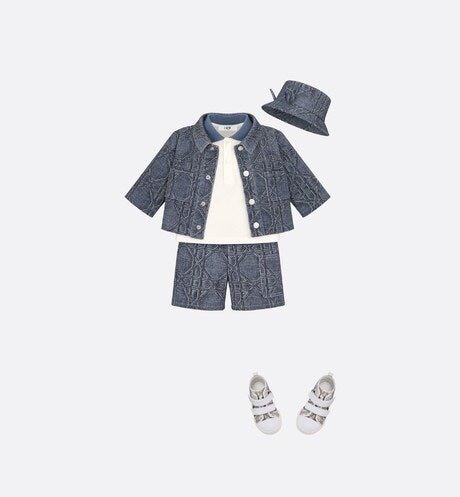 Baby Polo Shirt • Ivory Cotton Piqué