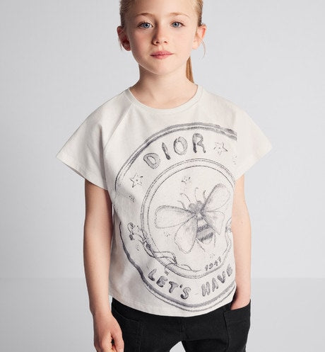 Kid's T-Shirt • Ivory Cotton Jersey