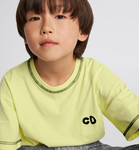 Kid's T-Shirt • Lime Cotton Jersey