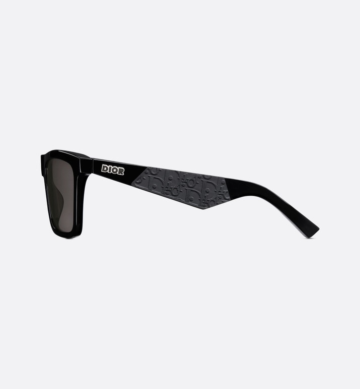 DiorB27 S1I • Black Rectangular Sunglasses