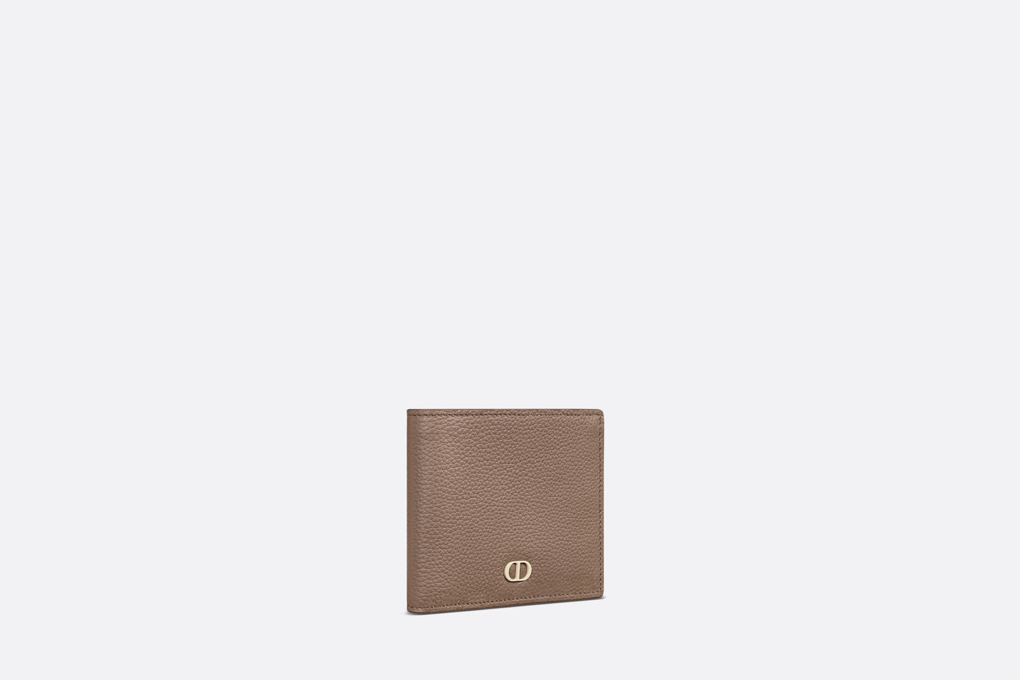 Wallet • Khaki Grained Calfskin with CD Icon Signature