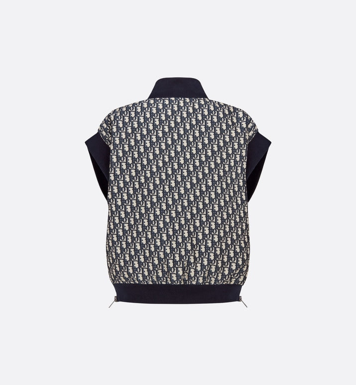 Vest • Blue Dior Oblique Technical Taffeta