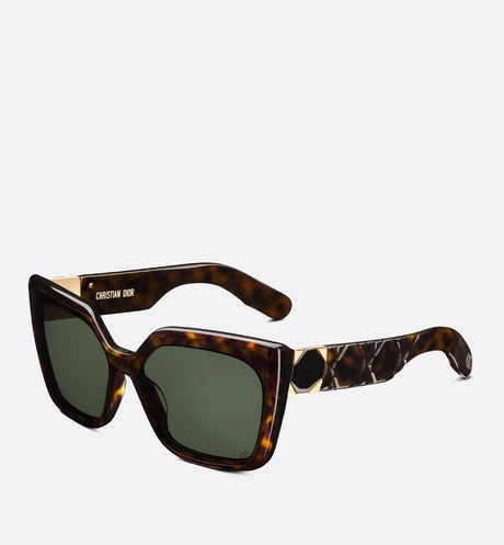 Lady 95.22 S2I • Brown Tortoiseshell-Effect Square Sunglasses
