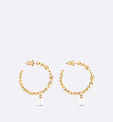 30 Montaigne Earrings • Gold-Finish Metal