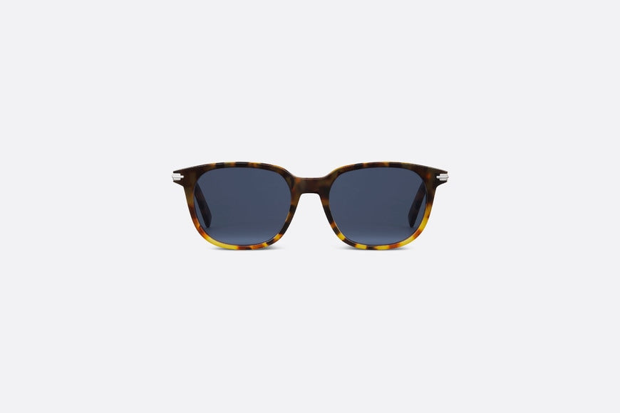 DiorBlackSuit S12I BioAcetate • Gradient Brown Tortoiseshell-Effect Square Sunglasses
