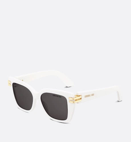 CDior S1I • White Square Sunglasses