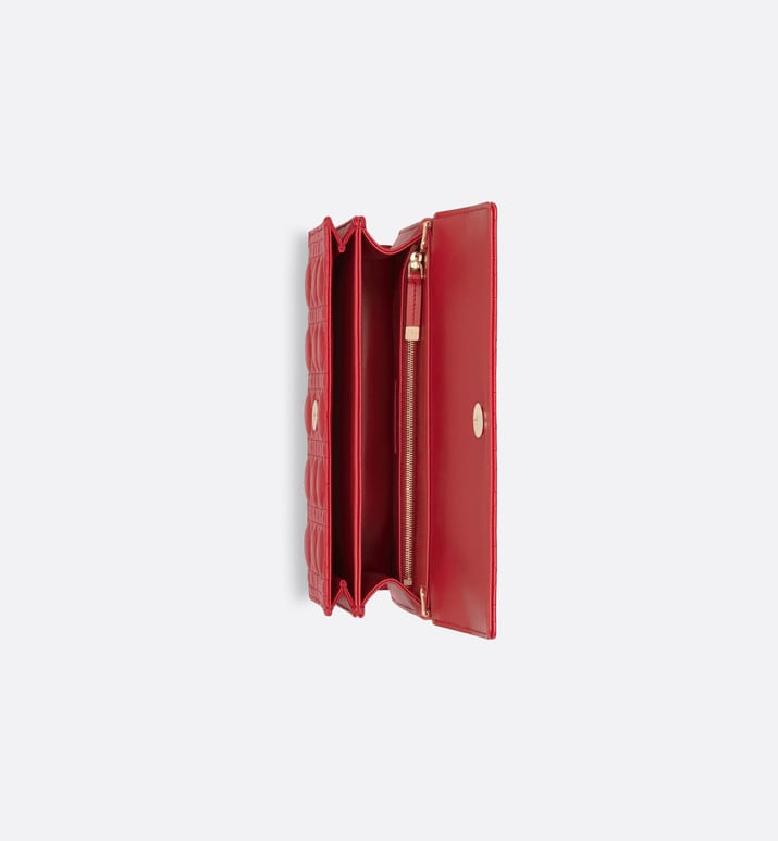 Miss Dior Top Handle Bag • Amaryllis Red Cannage Lambskin